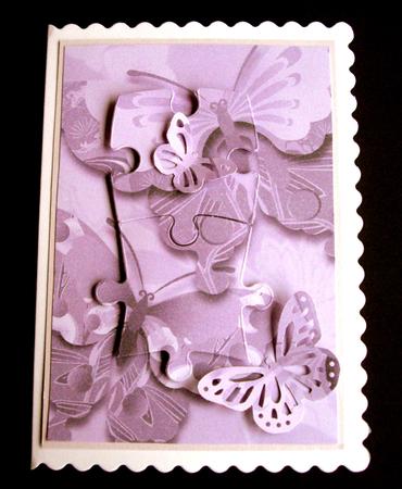Subtle Shade Oriental Butterflies Backing Paper by Dianne Jackson