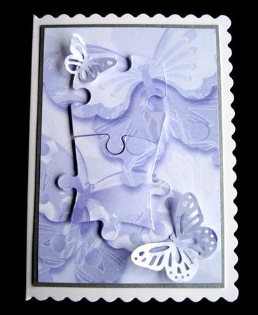 Subtle Shade Oriental Butterflies Backing Paper by Dianne Jackson