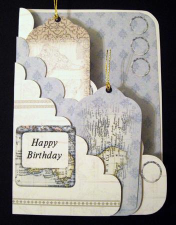 Geographic Scalloped Pocket by Dianne Jackson