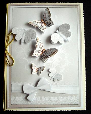Framed Card Front with Embellishments by Dianne Jackson