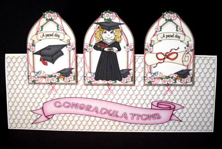 Large Dl Over the Edge Graduation Female by Dianne Jackson