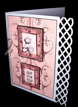 Rose Card Front by Dianne Jackson