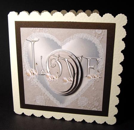 8x8 Love Swans by Dianne Jackson