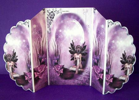 Fairy Scalloped Edge Theatre Fold by Dianne Jackson