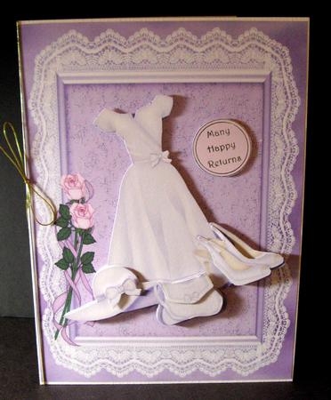 Lilac Dress and Accesories Step by Step by Dianne Jackson
