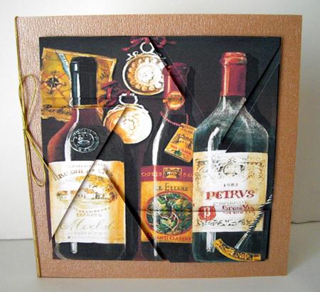 Bottle's of Wine (2) by Dianne Jackson