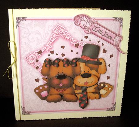 Love Pups with Decoupage by Dianne Jackson