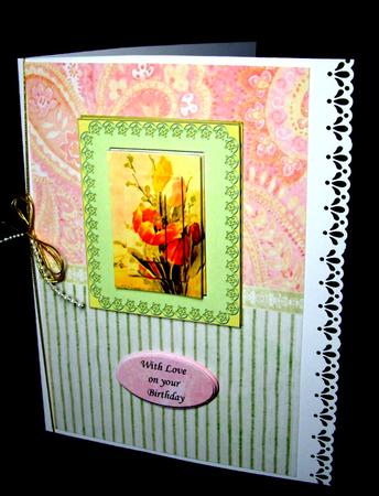 Tulips on the Wall by Dianne Jackson