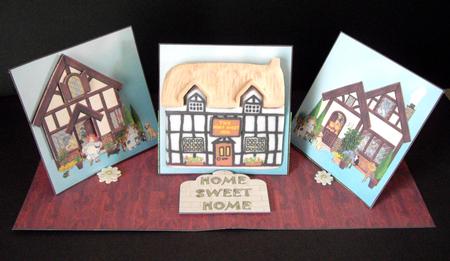 New Home Triple Easel Twist Card Kit by Dianne Jackson