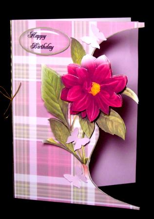 Red Dahlia by Dianne Jackson
