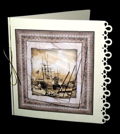 Old Shipyard Twisted Pyramid by Dianne Jackson