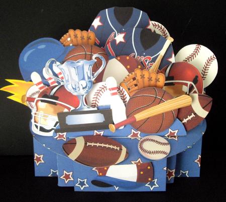 Sports Shelf Card Kit by Dianne Jackson