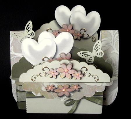 Flowers & Hearts Shelf Card Kit2 by Dianne Jackson