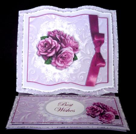 Lilac Floral Easel Kit by Dianne Jackson