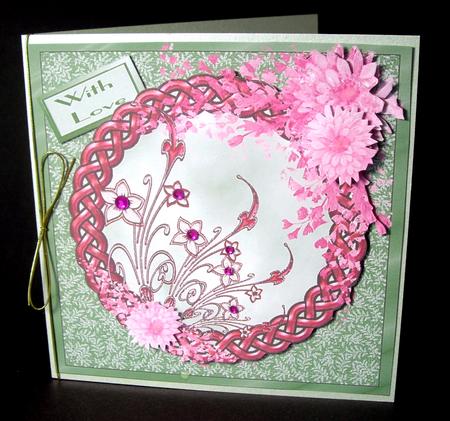 A Symphony in Pink and Green 2 by Dianne Jackson