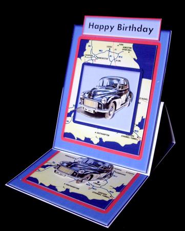 Morris Minor Step by Step Card by Dianne Jackson
