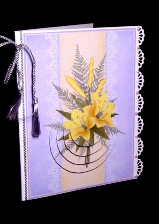 Yellow Lillys Teardrop by Dianne Jackson