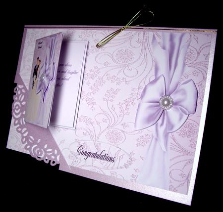 Card on a Card Wedding Couple by Dianne Jackson