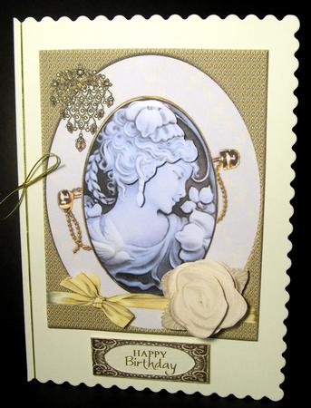 Vintage Cameo Beauty by Dianne Jackson