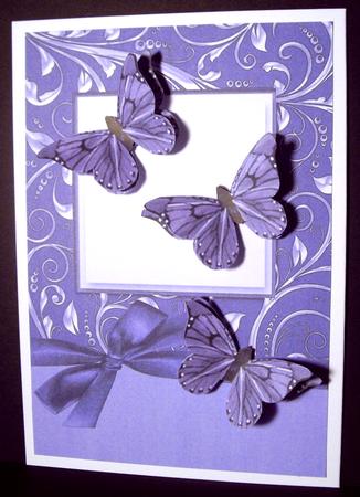 Luxurious A5 Card Fronts with Bow by Dianne Jackson