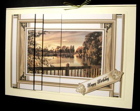 Side Stacker Billing Sunset by Dianne Jackson