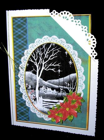 Tartan and Lace Christmas Step by Step Decoupage by Dianne Jackson