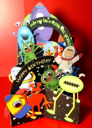 Out of This World - Cascade Card Kit by Dianne Jackson