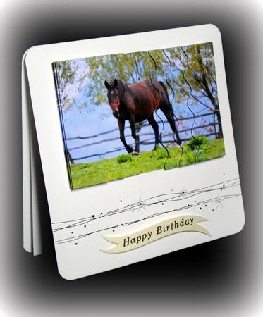 Horse Wavey Side Stacker by Dianne Jackson