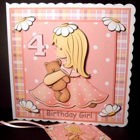 Little Miss Sunshine 8x8 Card Kit by Dianne Jackson