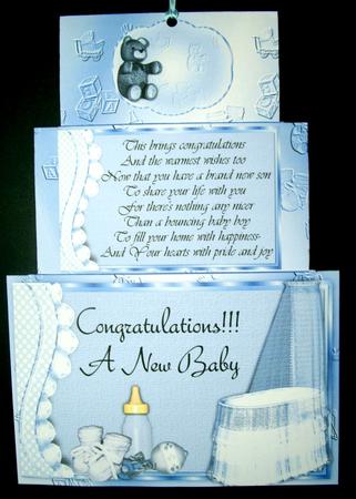 Xtenda Baby Boy Card Kit by Dianne Jackson