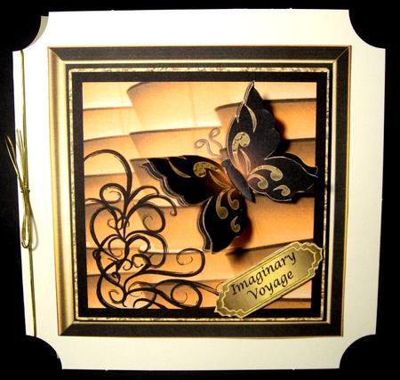 Imaginary Voyage Various Occasions Butterfly Topper 1 by Dianne Jackson