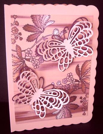 Floral Painted Corners 8 Scrapbooking Papers Kit by Dianne Jackson