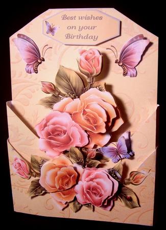 Butterflies and Roses Double Up Front Kit by Dianne Jackson
