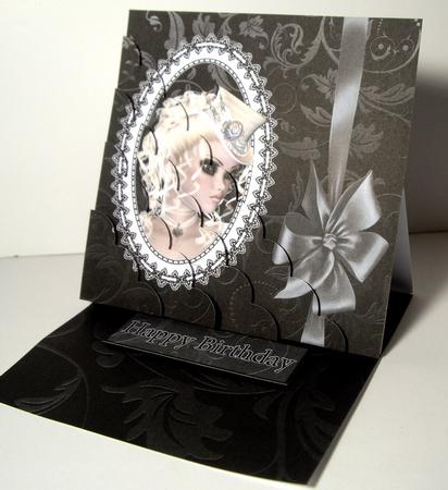Strike a Pose 8x8 Easel Card Kit by Dianne Jackson
