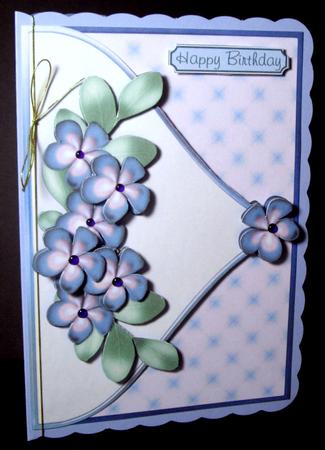 Fabulous Florals Envelope Card Front 5 by Dianne Jackson