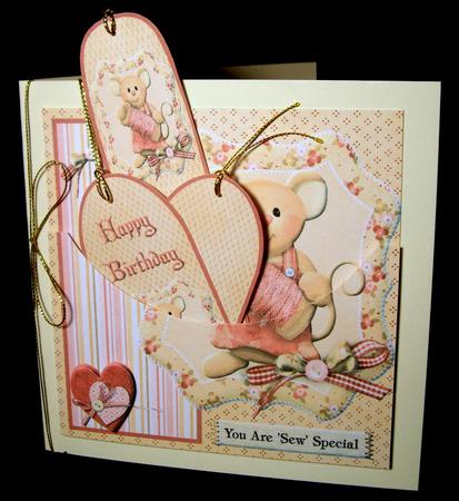 Sew Special Pocket Card with Bookmark & Tags by Dianne Jackson