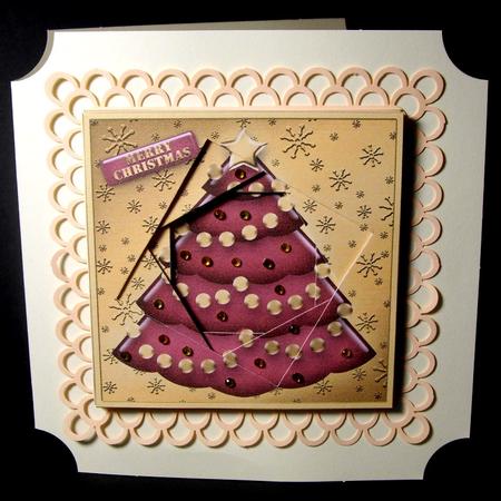 Christmas Tree - Twisted Tunnel Topper by Dianne Jackson