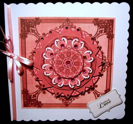 Ornate Centre Bright Pastels 8 Scrapbooking Papers Kit by Dianne Jackson