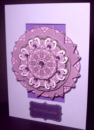 Shade on Shade - Magenta by Dianne Jackson
