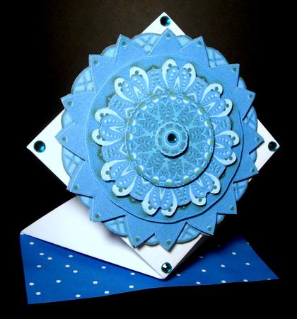 Shade on Shade - Aqua by Dianne Jackson