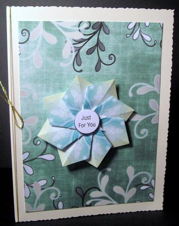 Silver Swirl Edges Mid Tea 8 Scrapbooking Papers Kit by Dianne Jackson