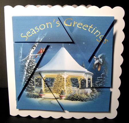 Christmas Rotunda Camera Eye Stacker by Dianne Jackson