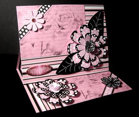 Shabby Chic 3D Roses & Daisies Polka Dot Kit 1 by Dianne Jackson