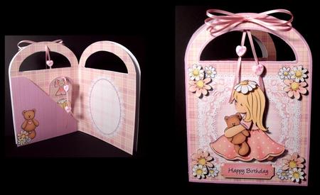 Precious Flower Girl - Gift Bag Pocket Card Kit by Dianne Jackson