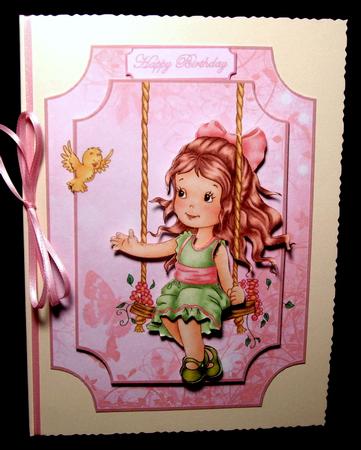 Cutie on a Swing by Dianne Jackson