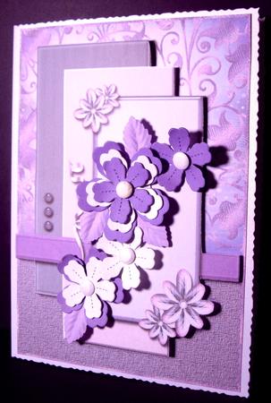 Layered Floral Card Toppers by Dianne Jackson