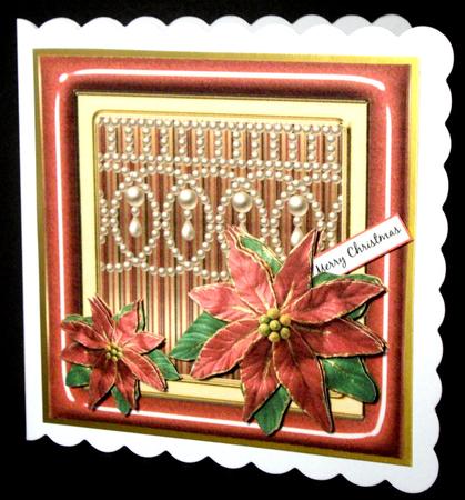 Poinsettia and Beads by Dianne Jackson