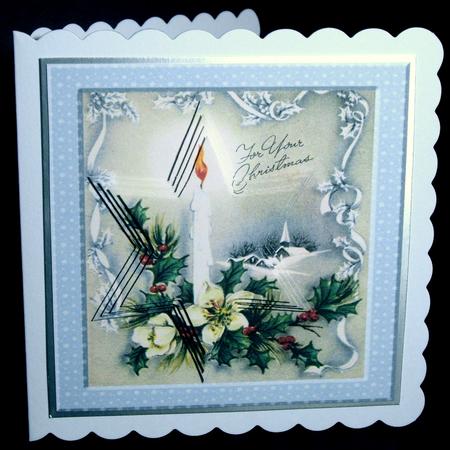 Candle Star at Christmas by Dianne Jackson