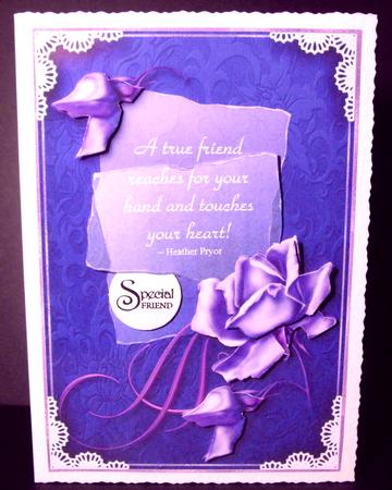 Our True Friends Card Topper 2 by Dianne Jackson