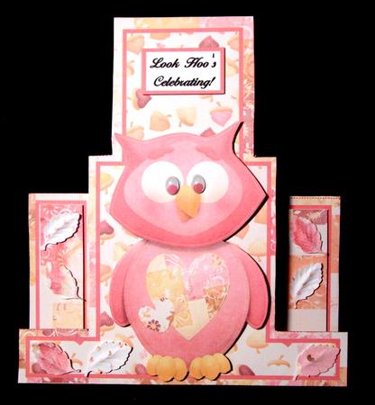 Hoo's Celebrating - Single Sheet Centre Stepper by Dianne Jackson